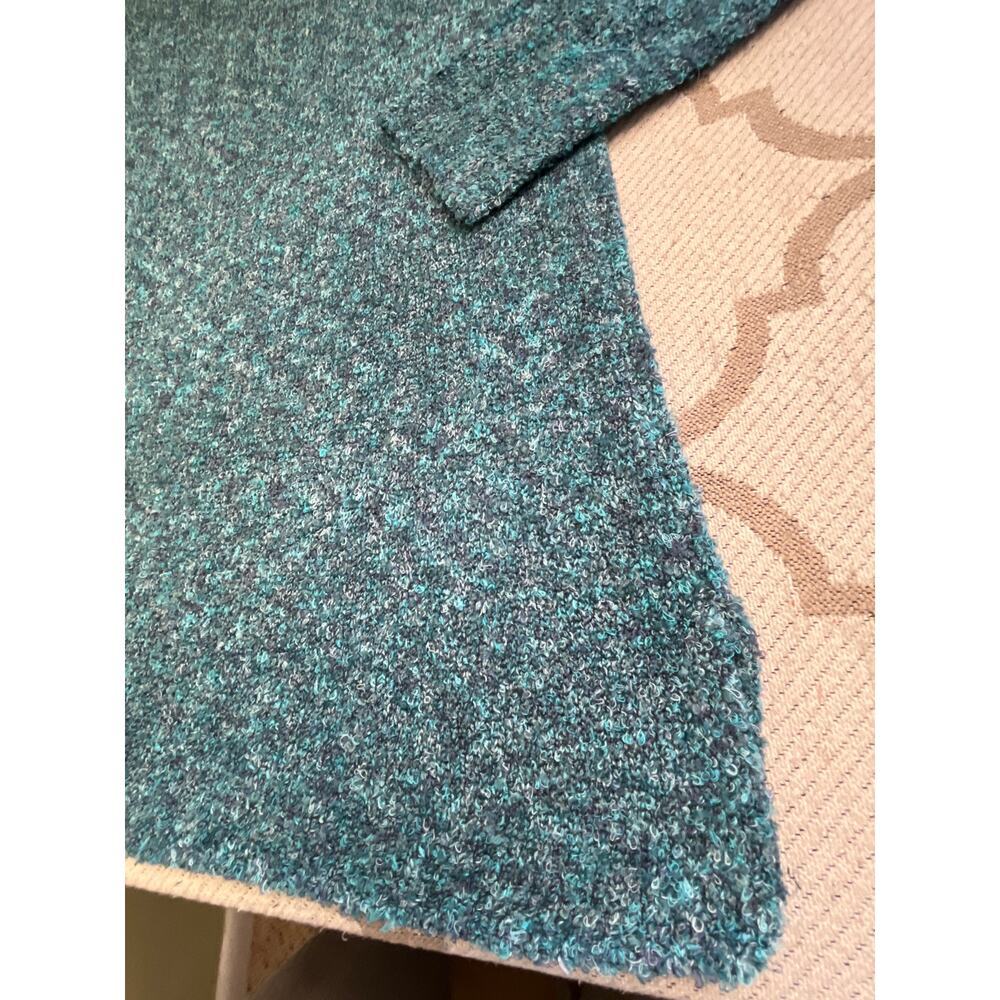 River textured blue green long sleeve sweater, size extra large, NWT - Picture 11 of 11